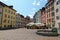 Houses in the Chur old town, Switzerland