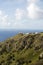 Houses on cliff Saba Dutch Netherlands Antilles