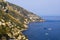 The houses on the coast of Amalfi