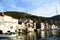 Houses At The Coastline Of Anadolu Kavagi, Istanbul, Turkey