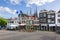 Houses on Delft market square, Netherlands