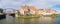 Houses and draw bridge in old town of Enkhuizen, Noord-Holland,