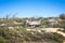 Houses in the dunes of Tofo