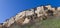 Houses on the edge of the cliff