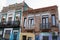 Houses in El Cabanyal, a Neighborhood in the City of Valencia, Spain