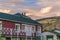 Houses at El Chalten Town. Patagonia - Argentina