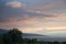 Houses and Greenery besides Lake Geneva at Sunset