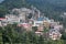 Houses at Himalaya mountains in India