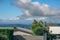 Houses in the hinterland with view of the Sunshine Coast, Queensland Australia