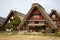 Houses in historic village Shirakawa-go,