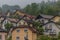 Houses in Idrija town, Sloveni