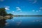 Houses Lake Jesup in Winter Springs, Florida