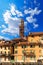 Houses and Lamberti Tower - Verona Italy