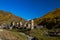 Houses, landscapes and Svan towers of Ushguli.