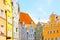 Houses in Landshut town