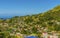 Houses line the hillside in Kingstown, Saint Vincent