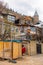 Houses in mediaeval quarter in Tbilisi, Georgia