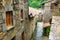 Houses in mountains village. Rupit i Pruit, Catalonia