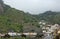 Houses on the mountainside