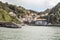 Houses near the pier in Cudillero