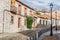 Houses in the old town in Avila, Spai