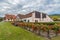 Houses on the outskirts of Bergheim, Alsace