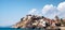 Houses overlooking the sea on a Spanish headland