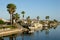 Houses on Padre Island, Texas USA