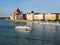 The Houses of Parliament and the Danube River in Budapest Hungary