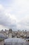 Houses and public buildings densely cover an area of Istanbul, Turkey