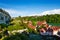 Houses by the river Aare