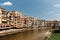 Houses and river of Gerona, Spain