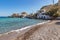 Houses and ruins around Firopotamos beach