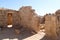 Houses Ruins in Shivta, Ancient Nabataeans and Byzantine City, Israel
