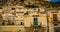 Houses side by side in Scicli, Sicily