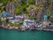 Houses by signal hill in St. John`s