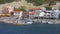 Houses in a Small Coastal Town by the Sea in Turkey