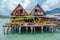 Houses on stilts in the fishing village of Bang Bao, Koh Chang,