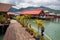 Houses on stilts in the fishing village of Bang Bao, Koh Chang,