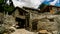 Houses at the street of Karimabad at Hunza valley, Gilgit-Baltistan, Pakistan