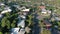 Houses in Suburban Australia Aerial View of Typical Streets and Housing