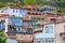 Houses with traditional wooden carving balconies of Old Town of Tbilisi, Republic of Georgia