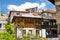 Houses view of village Delchevo, Bulgaria, Balkan mountains