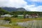 Houses in Villa O`Higgins, Carretera Austral, Chile