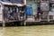 Housing along the Mekong River, Southern Vietnam