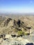 Housing subdivision of Phoenix Arizona from the hills