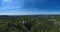 Houska castle and the surrounding countryside in the Central Bohemian region