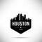 Houston City Modern Skyline Vector Template