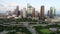 Houston, Texas, USA Drone Skyline Aerial Downtown Panorama