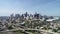Houston, Texas, USA Drone Skyline Aerial Downtown Panorama